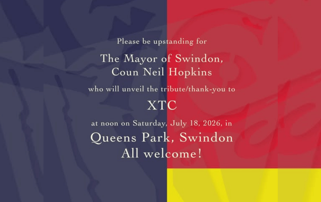 Do Swindon - XTC Tribute Unveiling