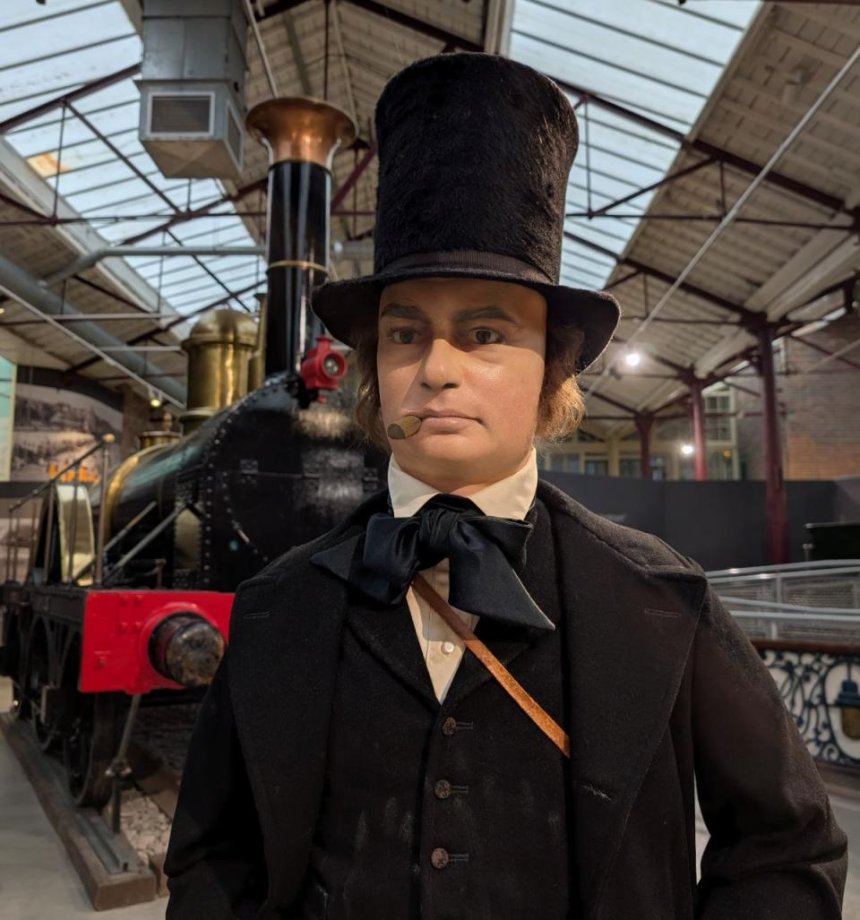 Isambard Kingdom Brunel display at STEAM